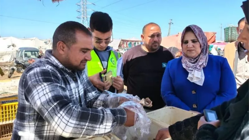 سلامة الغذاء تواصل حملاتها على الأسواق والمنشآت الغذائية بالإسماعيلية