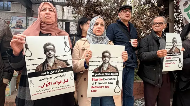 تحذيرات حقوقية من قانون إعدام الأسرى الفلسطينيين: نية مسبقة لشرعنة القتل