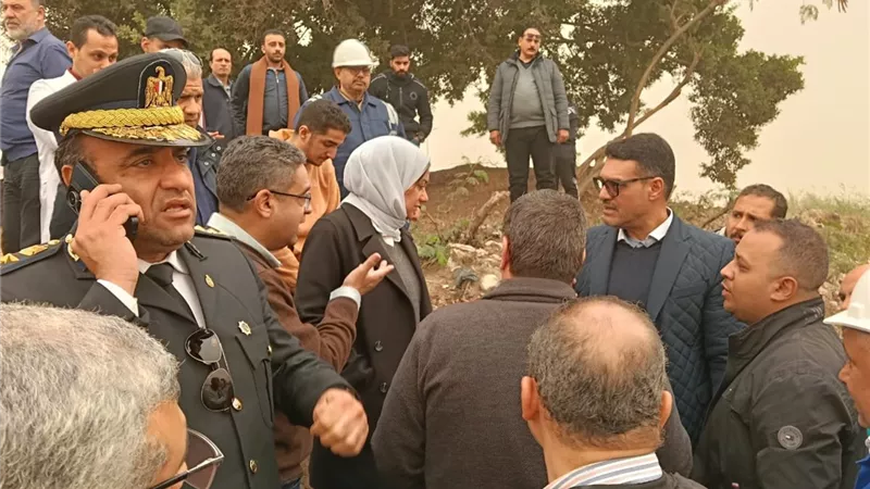 محافظ القليوبية يوجه بسرعة إزالة بقعة زيت بترعة الإسماعيلية