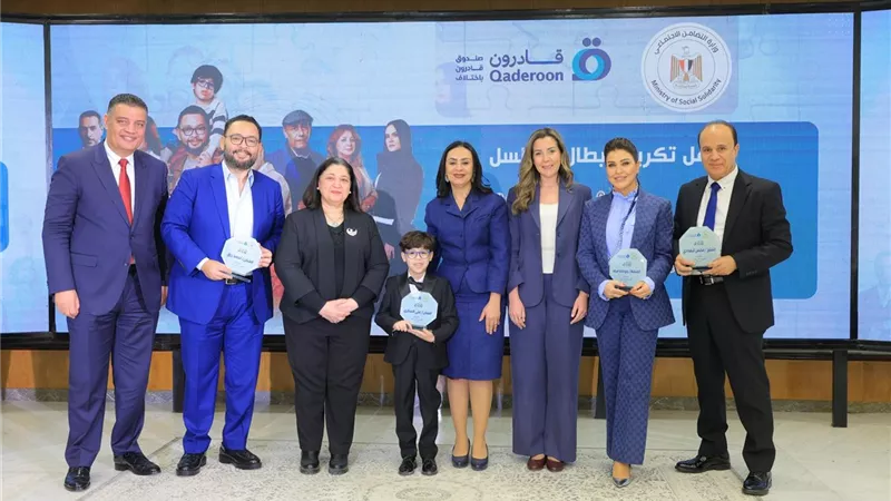 وزيرة التضامن تشهد حفل تكريم أبطال مسلسل 