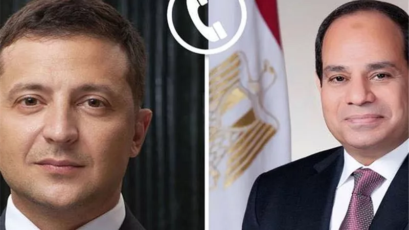 الرئيس السيسي يؤكد دعم مصر لمساعي التسوية السياسية للأزمة الروسية الأوكرانية