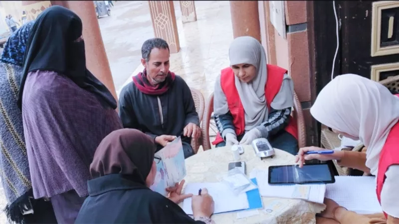 تقديم خدمات طبية لـ732 مواطنًا بمركزي الرحمانية والمحمودية بالبحيرة