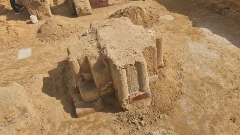 الكشف الأثري في البحيرة: دار ضيافة قبطية تكشف أسرار الرهبنة المبكرة|فيديو