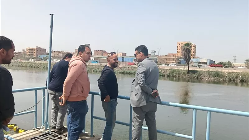 فودة يتابع مآخذ محطات مياه القليوبية على ترعة الإسماعيلية  