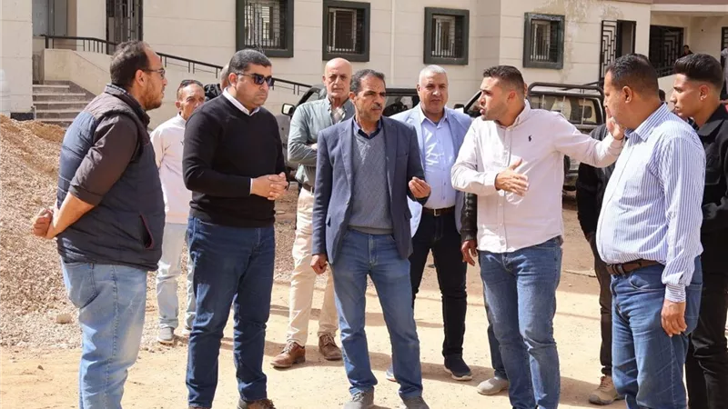 رئيس جهاز مدينة حدائق العاشر يواصل جولاته لمتابعة مشروع الإسكان الأخضر
