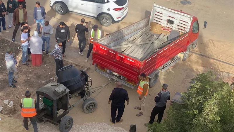 جهاز حدائق أكتوبر يواصل حملاته لإزالة الإشغالات ومخالفات البناء 