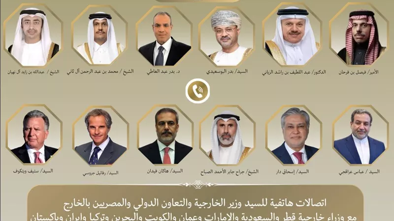 اتصالات مكثفة لوزير الخارجية لخفض التصعيد واحتواء التوترات الإقليمية