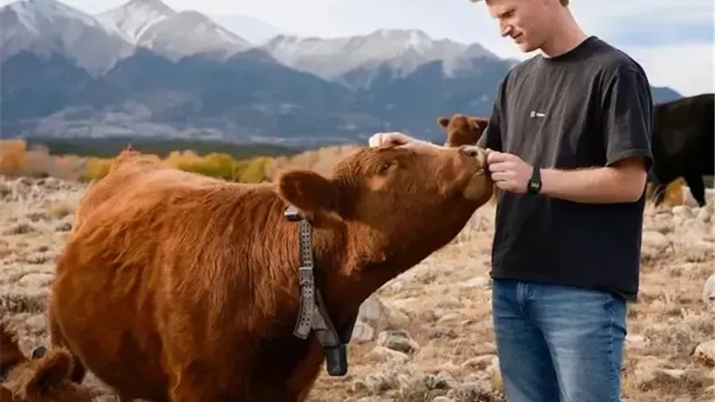 بدون الاعتماد على الكلاب.. أطواق ذكية تعمل بالطاقة الشمسية لإدارة الأبقار 