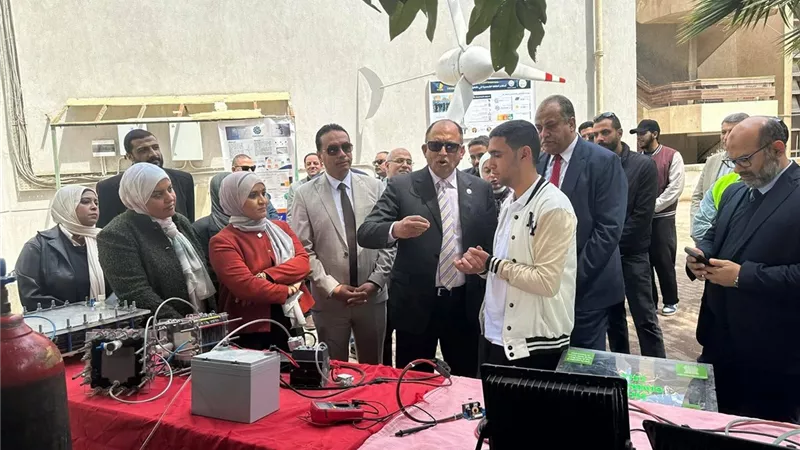 جامعة العاصمة تواصل التطوير: افتتاح مشروعات نوعية بكلية الهندسة بالمطرية 