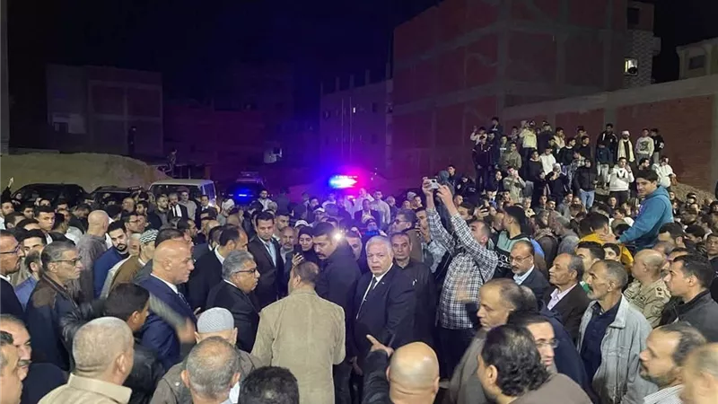الآلاف يودعون شهيد الغربة المهندس حسام صادق خليفة في جنازة مهيبة بالدقهلية