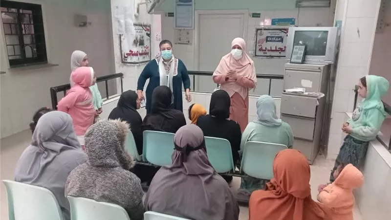 أكثر من 2400 خدمة طبية مجانية في قافلة حياة كريمة بقرية الحرية ببني سويف 