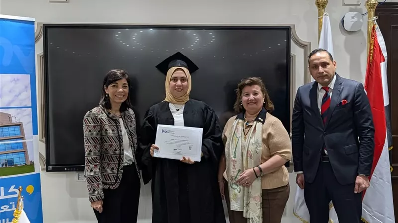 جامعة النيل تحتفل بتخريج أول دفعة لبرنامج دعم كوادر ضحايا الاتجار بالبشر 