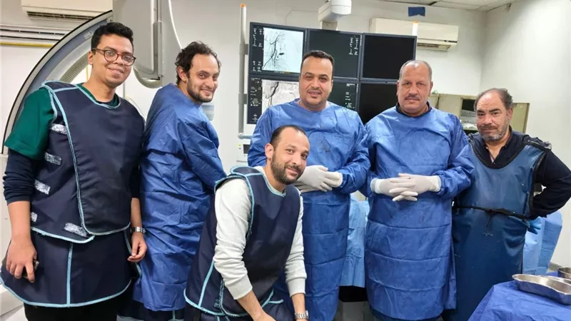 «الأشعة التشخيصية» بمستشفى جامعة أسيوط ينقذ سيدة من نزيف حاد 