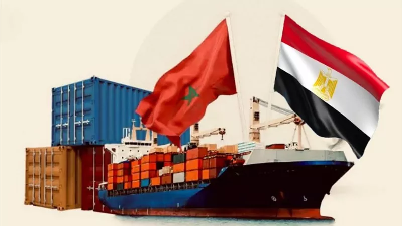 الإحصاء: التبادل التجاري بين مصر والمغرب يتجاوز المليار دولار في 2025