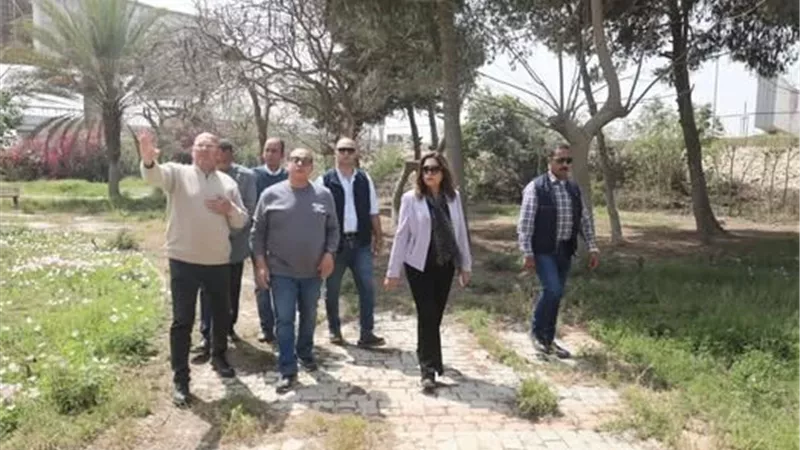 وزيرة التنمية المحلية تتفقد المشتل المركزي بالقاهرة الجديدة|صور 