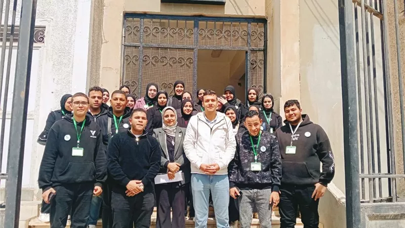 جامعة كفر الشيخ تنظم زيارة لطلاب التربية النوعية إلى جهاز تنمية المشروعات 