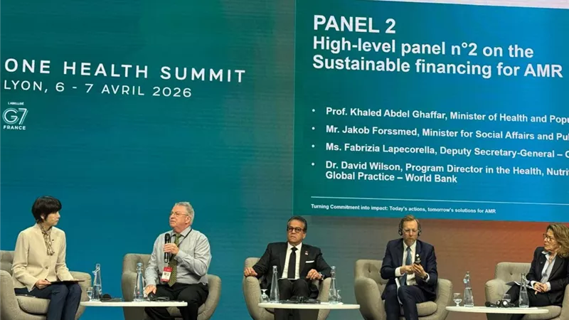 بقمة ليون 2026..مصر تؤكد التزامها بنهج الصحة الواحدة في مقاومة المضادات