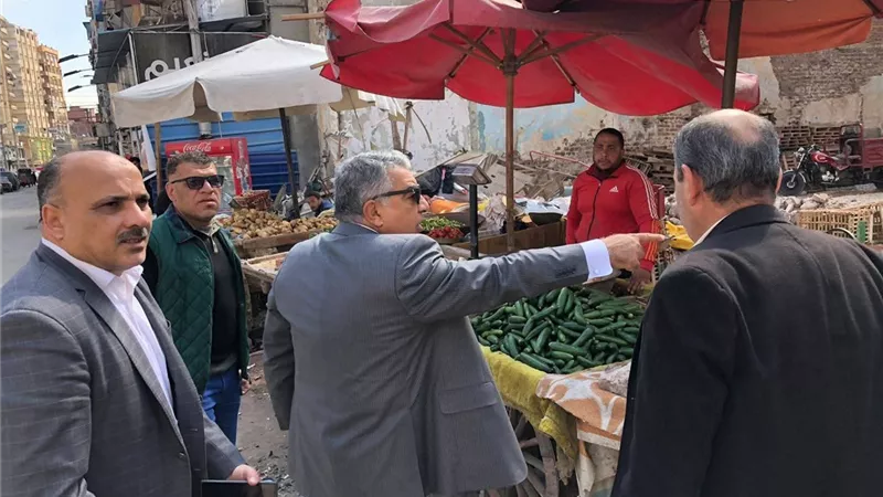 محافظ الدقهلية يواصل جولاته الميدانية بالمنصورة ويشدد على رفع الاشغالات