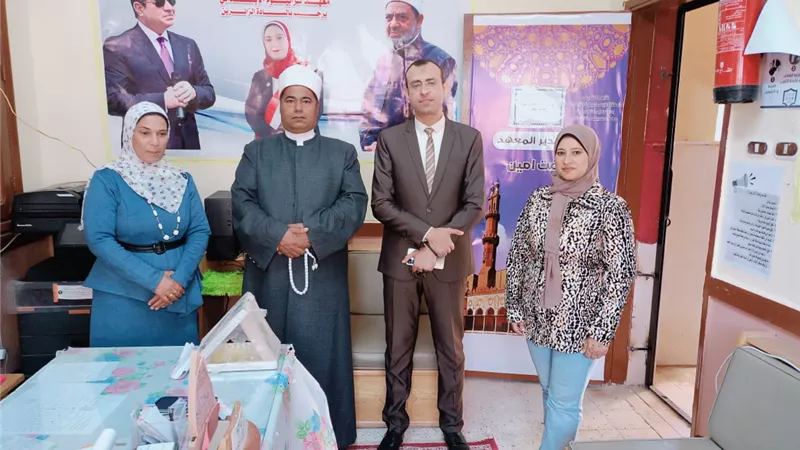  أزهري الإسماعيلية يستقبل فريق المراجعة الخارجية لدعم المعاهد المرشحة