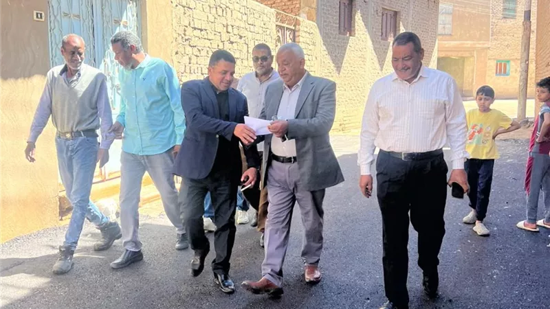 لتحسين الخدمات.. رصف ورفع كفاءة الطرق بـ