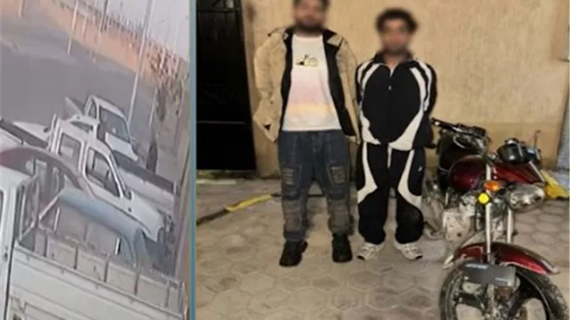 كواليس ضبط المتهمين بسرقة أموال عامل تحت تهديد السلاح في العبور