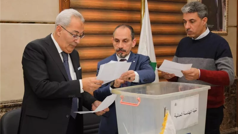 انتخاب هيئات الشُّعب الهندسية وممثليها في مجلس نقابة المهندسين