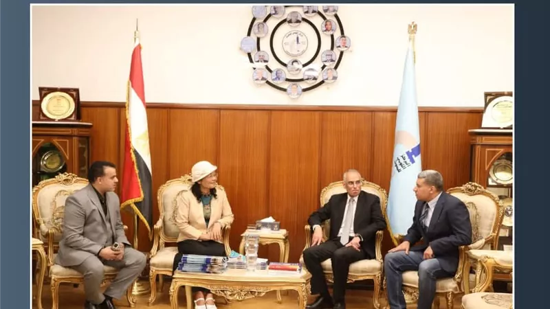 القومي للبحوث يبحث مع وفد صيني ابتكار مستشعرات ذكية لعلاج الجروح