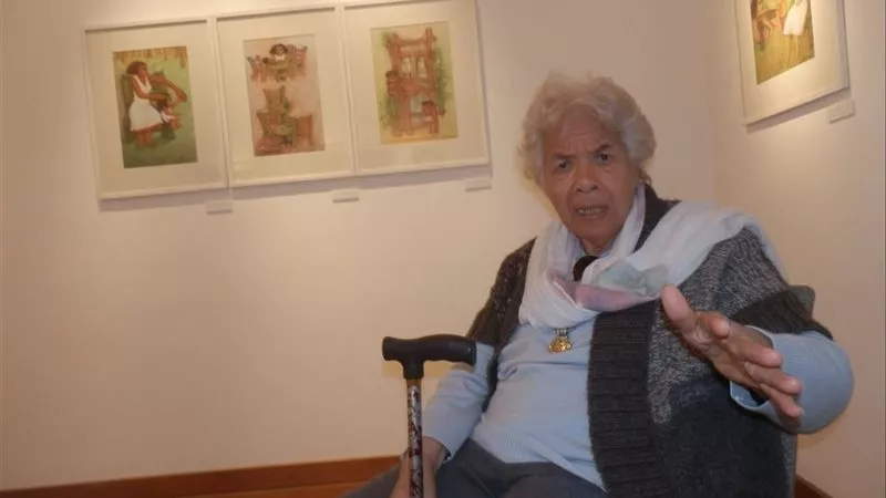  عزاء الفنانة التشكيلية زينب السجينى بمسجد عمر مكرم اليوم الخميس بالقاهرة