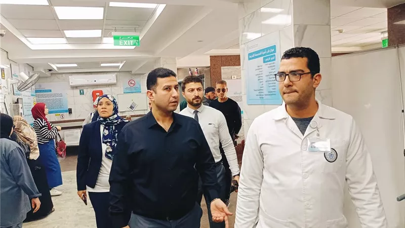 مدير فرع الرعاية الصحية بالإسماعيلية يتفقد مركز طب أسرة المحسمة القديمة