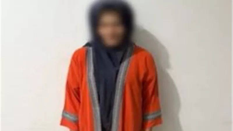 «لحظة غضب».. سيدة 