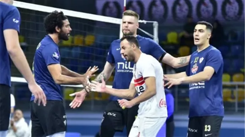 الزمالك يهزم سموحة ويتأهل لنهائي كأس مصر للطائرة أمام الأهلي 