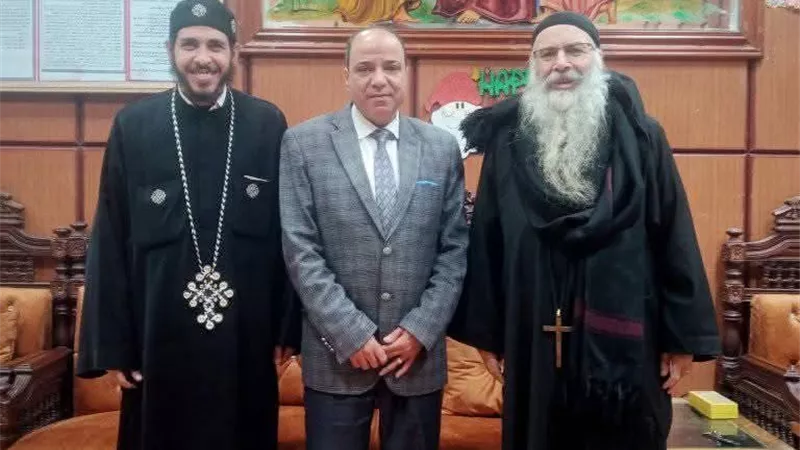 خريجو الأزهر برشيد يهنئون الأقباط بعيد القيامة المجيد