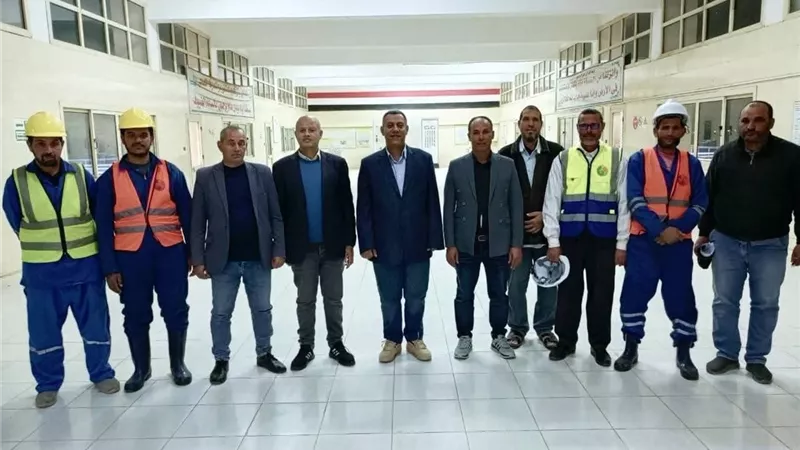 رئيس مياه كفر الشيخ يوجه بتذليل كافة العقبات أمام مشروعات الصرف الصحي