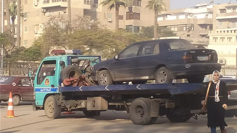  تحرير 109 مخالفات متنوعة ومصادرة مركبات في حملة مرورية بالغربية