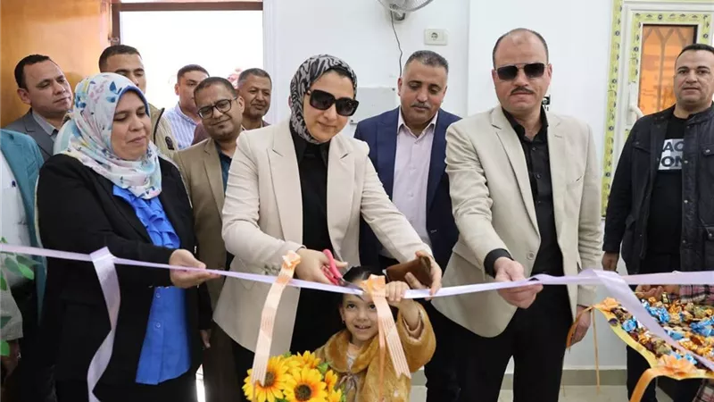 محافظ الوادي الجديد تفتتح مركز الخدمة التموينية المطور بقرية القصر