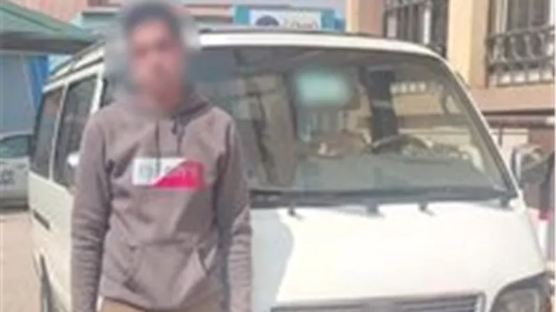 أمن المنوفية يضبط قائد سيارة أجرة 