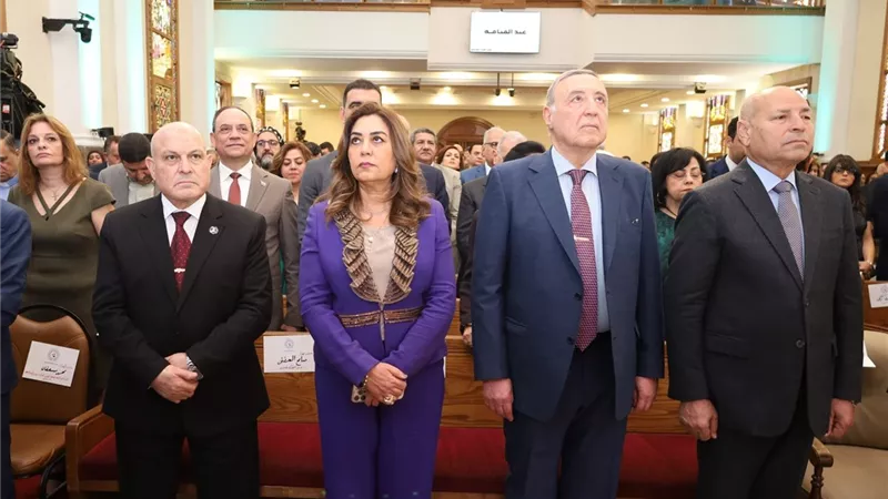 رئيس النيابة الإدارية يشارك في احتفال الطائفة الإنجيلية بعيد القيامة 