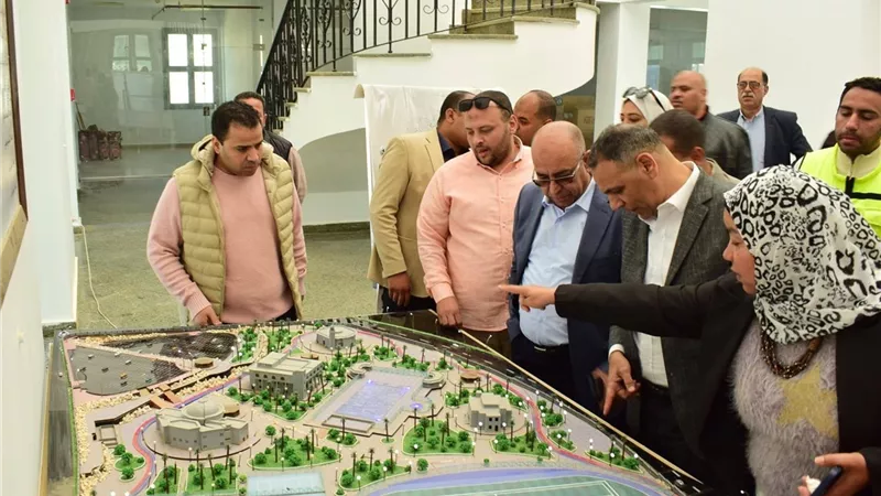 مندور يتفقد أكتوبر الجديدة ويشدد على سرعة إنجاز المشروعات