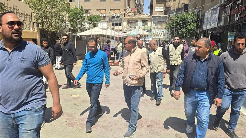 حملات مكثفة بـ 6 أكتوبر تضبط الإشغالات وتعيد الانضباط للشوارع