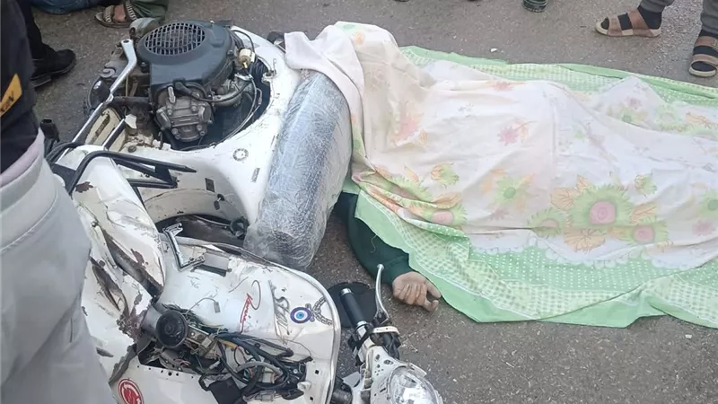 مصرع شاب وإصابة 3 آخرين في حادث تصادم بطنطا