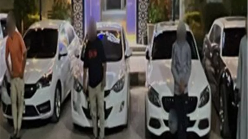 أمن قنا يضبط 5 سيارات شاركت في 