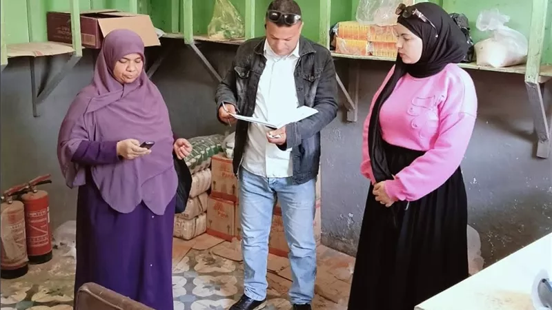 بني سويف: تحرير 16 مخالفة تموينية في حملة بمركز إهناسيا 