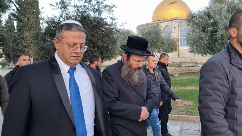 «القاهرة الإخبارية».. الرئاسة الفلسطينية تدين اقتحام بن غفير المسجد الأقصى