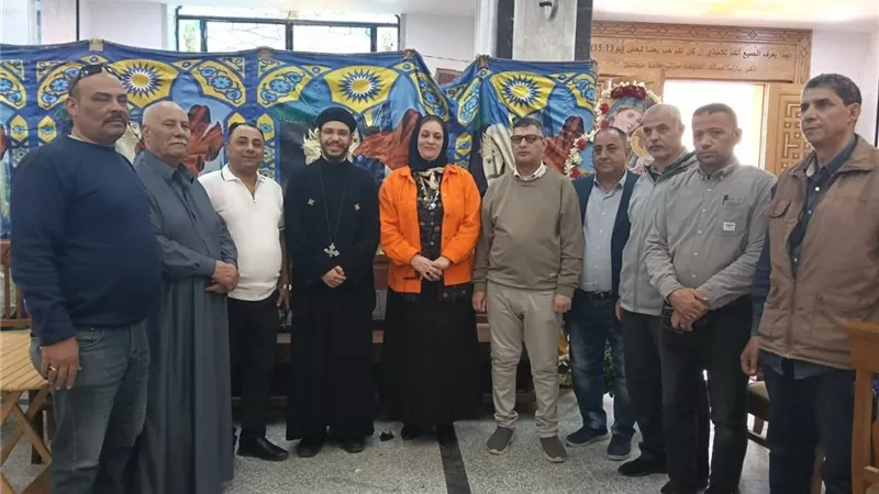 رئيس مدينة بيلا تهنئ الإخوة الأقباط بعيد القيامة المجيد 