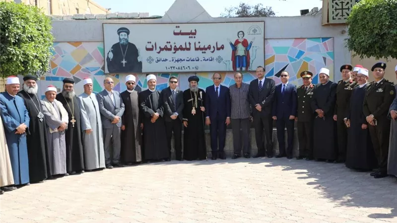 لليوم الثاني.. محافظ المنيا يواصل جولات التهنئة بعيد القيامة بمراكز الجنوب