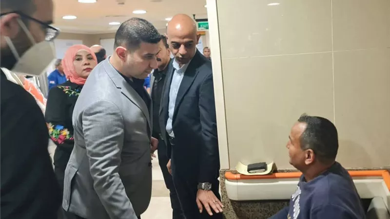 مجمع الإسماعيلية الطبي يرفع شعار 