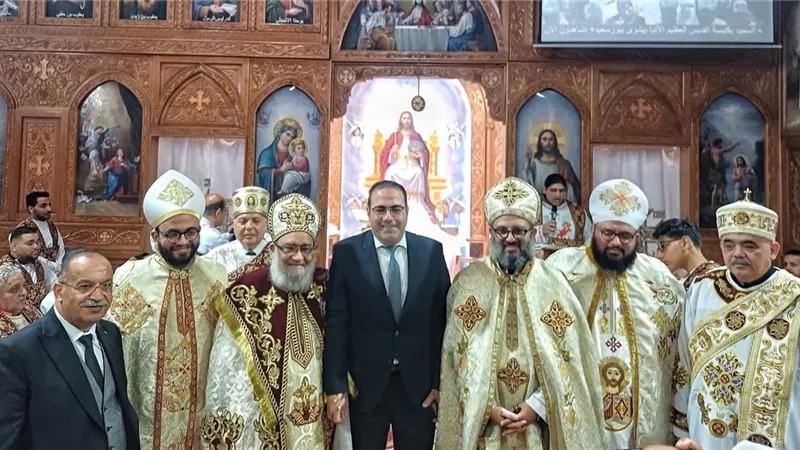 أمين المصريين بالخارج يهنئ الأنبا تادرس ومطارنة بورسعيد بالعيد