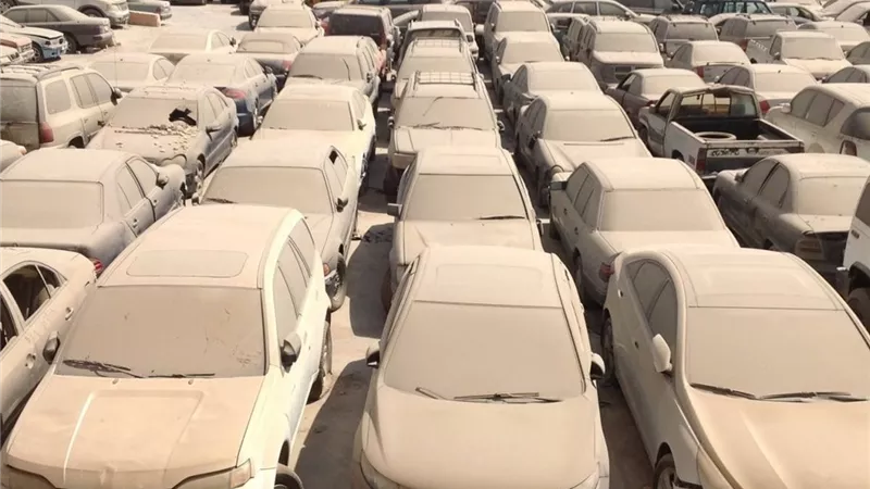 مزاد لبيع سيارات حكومية متنوعة يبدأ بتأمين 10 آلاف جنيه