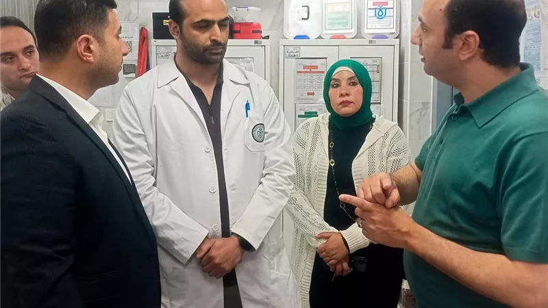 جولات مفاجئة لقيادات فرع الإسماعيلية على المستشفيات في شم النسيم