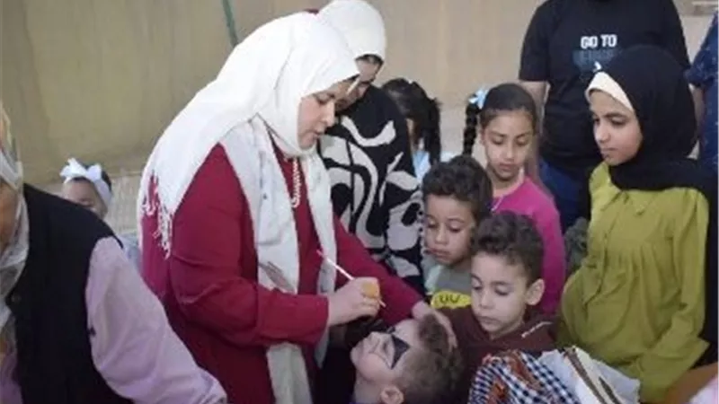 بألوان الربيع.. نادي المنيا الجديدة يتحول إلى ملتقى للفن والإبداع